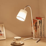木质铁艺北欧宜家LED学生台灯创意实卧室书房床头学习简约阅读灯