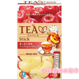 日本AGF Blendy Stick苹果玫瑰果味阿萨姆红茶粉6本入水果茶45g