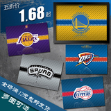NBA联盟西部 队徽 篮球 海报 装饰画 挂画 实木相框 画框 有框画