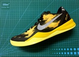 售出欣赏 Nike zoom Kobe 8 ZK8 黑黄广告色 555035-001