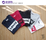 【美国代购】Levis 经典大LOGO 印花短袖T恤3LMST302CC 男打底衫