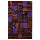 kilim民族风几何图案手工编织地毯地垫客厅卧室地毯羊毛地毯