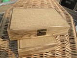 包邮zakka收纳盒桌面复古做旧证件木盒子实木带锁饰品盒 礼物礼品