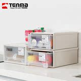 Tenma天马fits塑料小号抽屉式收纳箱儿童整理衣柜宝宝储物柜F224