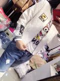 YIGEMIDN 802 春季新款韩版学生短款长袖棒球服短外套女正品