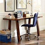 北欧宜家实木书桌电脑桌简易办公桌工作台家用学习桌绘画桌写字桌