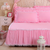 韩版公主蕾丝床裙三件套床罩单件特价床盖席梦思床笠1.5米/1.8米