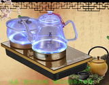 一键启动 底部上水全自动玻璃壶电热水壶电茶炉三合一茶朋友泡茶