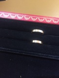 香港代购Cartier卡地亚LOVE戒指B4085200 玫瑰金18K窄版无钻对戒