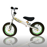 小猪亨瑞12寸儿童平衡车无脚踏童车非木质制欧美流行滑行车带刹车