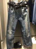 男神3D瘦腿裤