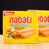 印尼进口丽芝士 纳宝帝奶酪威化饼干290g包装 特产下午茶点零食品