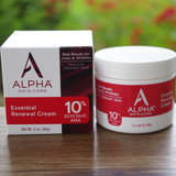 16年美国Alpha Hydrox 10%AHA经典果酸面霜56g美白淡斑收毛孔去印