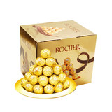 费列罗金莎榛果仁威化巧克力T3礼盒T48粒意大利进口零食散装糖果