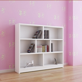包邮特价宜家简易家具可定做韩式书柜书架书橱柜子环保儿童储物柜