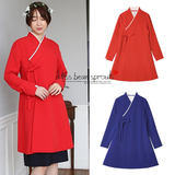 韩国代购直邮 设计师品牌 LEEALE 女 秋季夹克新款风衣外套