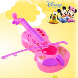 迪士尼公主魔法小提琴电子可发音儿童小提琴玩具仿真乐器包邮