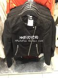HM H&M专柜正品代购2016春女装反绒皮斜拉链夹克外套0354563002