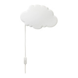 【成都宜家代购】IKEA 新品 若姆森 壁灯儿童房装饰小夜灯云朵灯