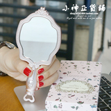 日本LADUREE拉杜丽 2016 贵族精致宫廷镜/化妆镜/手拿镜 镜子便携