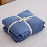 全棉简约纯色床单单件 1.2m1.5米1.8m床罩日式纯棉布料水洗棉床笠