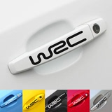 WRC车贴 汽车贴纸 门拉手把手贴 反光个性 反光拉手贴纸 车门拉花