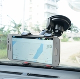 汽车手机架车载创意GPS导航仪支架座7寸后视镜支架行车记录仪吸盘