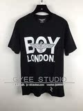 现货◆韩国BOY LONDON短袖T恤半袖字母白 银 飞鹰宽松潮男女 包邮