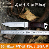 【天天特价】DSHD户外防身小直刀 瑞士野外丛林军刀 家用收藏刀具