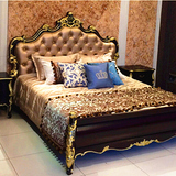新古典欧式床法式床后现代实木床1.8米双人床公主床婚床组合