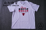 ADIDAS阿迪达NBA 公牛球迷篮球系列男子短袖T恤 F87800