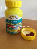 新西兰直邮代购Nature's way儿童Omega3鱼油+复合维生素软糖