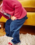 【现货12－18】MiniBoden 英国代购 女宝 灯芯绒 爱心长裤