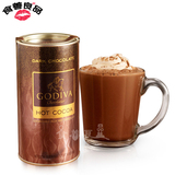 美国原装高迪瓦GODIVA歌帝梵纯黑巧克力热可可粉罐装冲饮烘焙礼物
