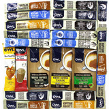 包邮 新加坡进口OWL猫头鹰白咖啡低脂特浓综合速溶咖啡