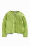 【英国NEXT代购童装】 16春女宝女童草绿色针织衫 开衫 外套