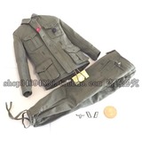 1:6兵人 DID D80109 二战德军 国防军战场送餐兵 制服+徽章 模型