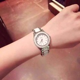 美国代购直邮DKNY白色陶瓷款手表女士时装手表