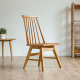 温莎椅餐椅日式家具外贸出口简约美国白橡木纯实木新品特惠北欧风