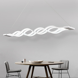 新款LED餐厅吊灯 现代简约北欧办公室网咖宜家后现代铁艺吊灯