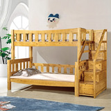 包邮包安装全实木双层床高低床儿童床原木子母床纯柏木上下床
