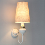 现代简约卧室床头卫士壁灯 欧式宜家客厅过道走廊led节能个性灯具