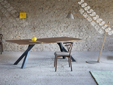 美式loft餐桌创意设计师办公桌工业风做旧电脑桌铁艺实木桌咖啡厅