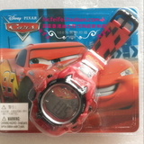 特价香港迪士尼代购汽车总动员麦昆发光儿童动漫手表电子表腕表