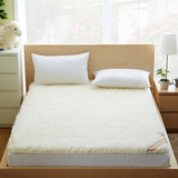 特价100%澳洲纯羊毛床垫圆床加厚单双人床褥学生垫被褥子冬季保暖