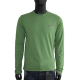 正品现货Armani阿玛尼2016新款男装 时尚休闲长袖圆领T恤 军绿色
