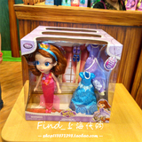 上海迪士尼正品代购 苏菲亚公主 芭比娃娃 新款美人鱼装换装礼盒