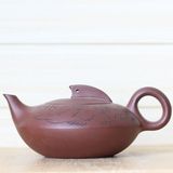全手工雕刻人物紫砂茶壶摆件古玩杂项旧货收藏品