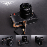 台湾TP 莱卡Leica徕卡X Typ113真皮相机包X Vario牛皮套半套 镂空