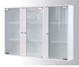 厨房壁柜宜家玻璃壁橱柜卫生间吊柜浴室挂柜防水储物收纳置物柜子